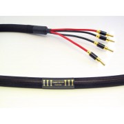Кабель акустический Purist Audio Design Corvus Bi-Wire Speaker Cable 2.0m (banana) Luminist Revision with set of spades (пар)