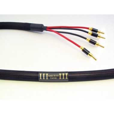 Кабель акустический Purist Audio Design Corvus Bi-Wire Speaker Cable 5.0m (banana) Luminist Revision with set of spades (пар)