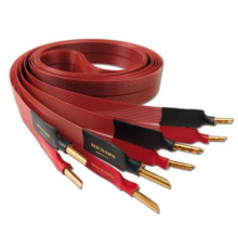 Ультраплоский экструдированный акустический кабель Nordost Leif Series Red Dawn banana 1.0м Leif