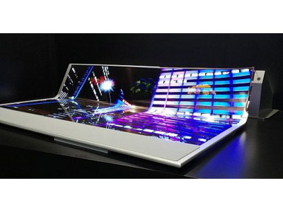 Гибкий и прозрачный 77' OLED-дисплей LG
