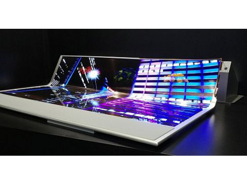 Гибкий и прозрачный 77' OLED-дисплей LG