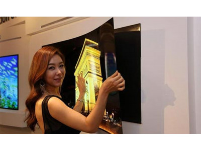 Гибкий OLED-телевизор LG