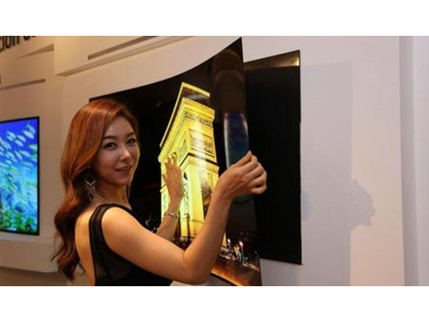 Гибкий OLED-телевизор LG