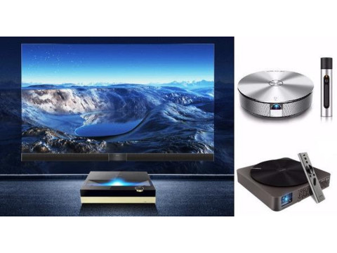 Китайские технологии Embrace Screenless TVs