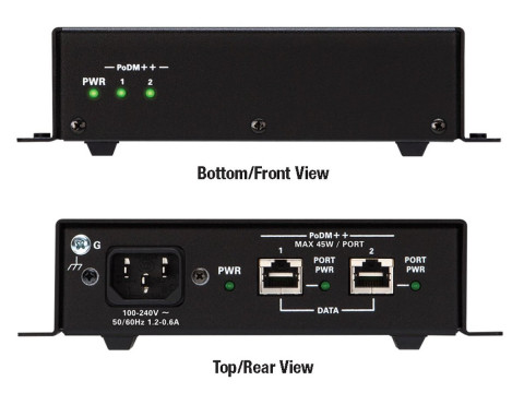 Компактное устройство питания Ultra Midspan PoDM++ Injector