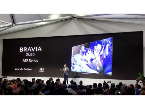 Новинки Sony AF8 OLED & XF90 LED TV на CES 2018