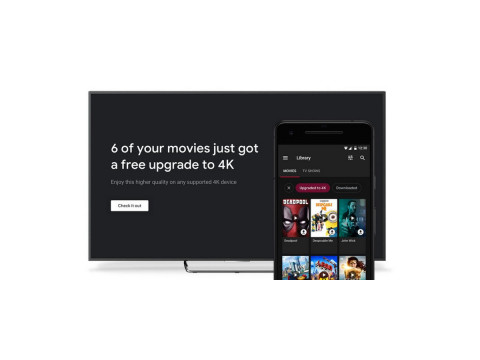 Ваши купленные фильмы в Google Play Movies будут доступны в формате 4K