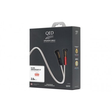 Акустический кабель QED Silver Ann XT Pre-Terminated Speaker 3.0m